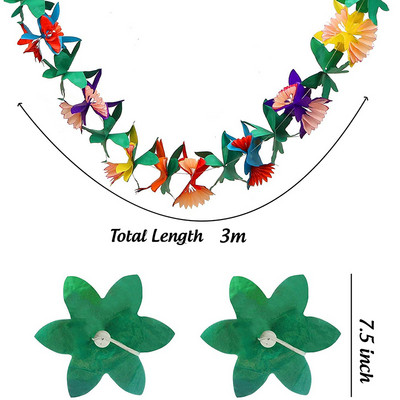 Havaju mākslīgās tropiskās palmu lapas Vasaras džungļu tematiskā ballīte Kāzu dzimšanas diena Mājas dekorēšana Flamingo Luau ALOHA ballīte