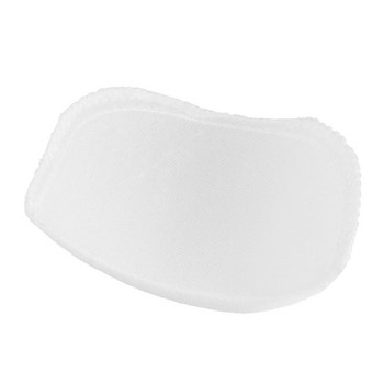 4 чифта мека подплатена подложка за рамо Шифроване на раменни подложки от пяна Enhancer Pads For Blazer T-shirt Дрехи Шивашки аксесоари