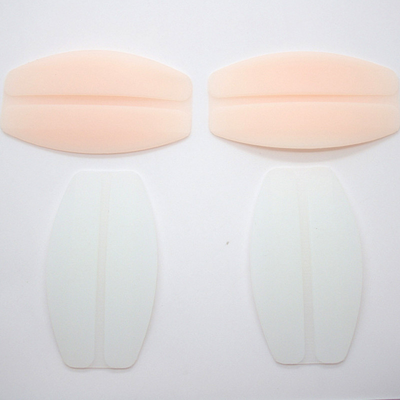 Puha szilikon félig átlátszó csúszásgátló vállpárnák női fájdalomcsillapító melltartópánt párnák csúszásmentes tartó