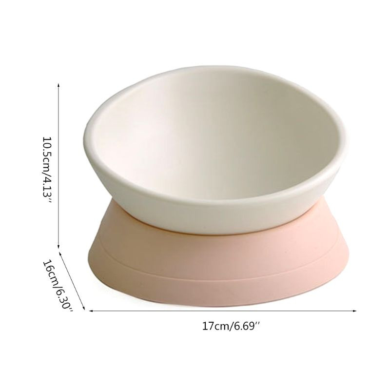 Paaugstinātas kaķu bļodas Mazs suns noliekts, regulējams grāds pacelts barības trauks Ciets PP statīvs kaķiem un kucēniem