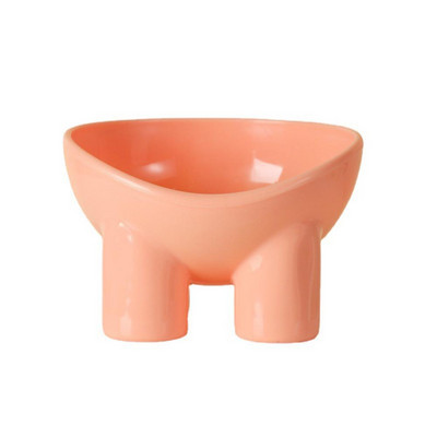 Kaķu un suņu bļodas Stabils statīvs, liela ietilpība mājdzīvnieku trauks, noliekts mājdzīvnieku bļodas Padevēja bļodas Mājdzīvnieku ūdens bļoda maziem suņiem un kaķiem