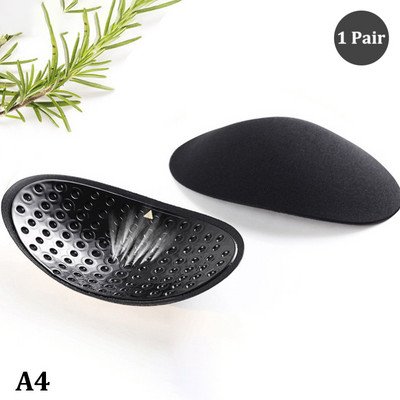 2 DB csúszásgátló vállpárna derékszögű hamis vállpárna szilikon váll, újrafelhasználható öntapadó vállmatricák unisex