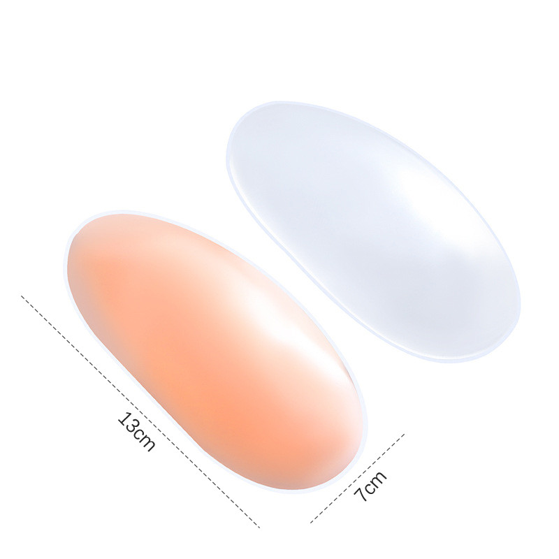 2 DB csúszásgátló vállpárna derékszögű hamis vállpárna szilikon váll, újrafelhasználható öntapadó vállmatricák unisex