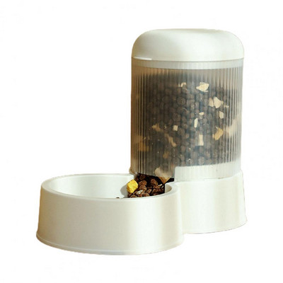 Lielas ietilpības automātiskā mājdzīvnieku barotava un ūdens dozators Pašbarojošs viedā mājdzīvnieka bļoda ar filtrētu dzeramo bļodu mājdzīvnieku piederumi