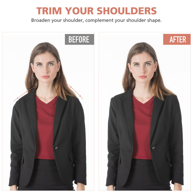 Öntapadó szivacs vállpárna fehér blézer vállhab párnák kabát fehér vállpárnák pánt párnák férfi