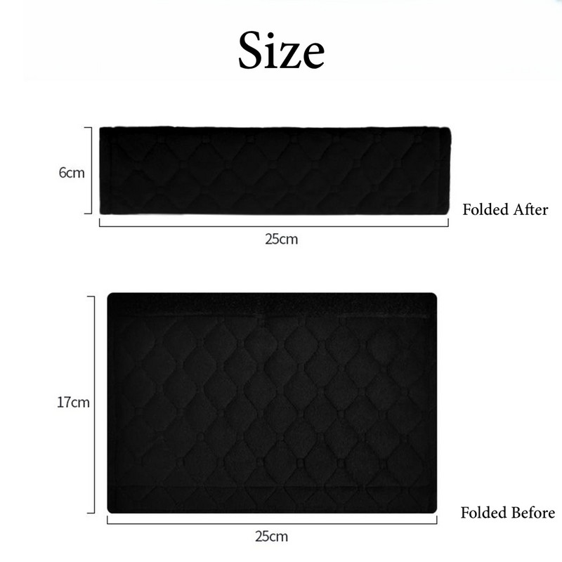 Autó biztonsági öv vállpárna egyszínű kristály plüss vállvédő huzat Kényelmes gyerekülés vállpánt Díszek Eszközök