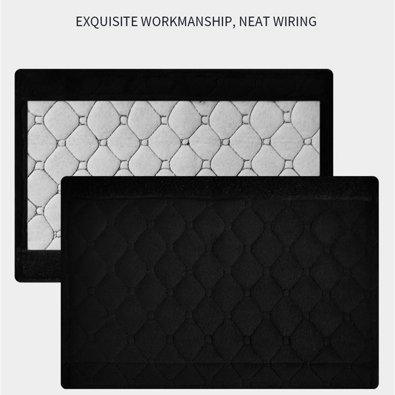 Autó biztonsági öv vállpárna egyszínű kristály plüss vállvédő huzat Kényelmes gyerekülés vállpánt Díszek Eszközök