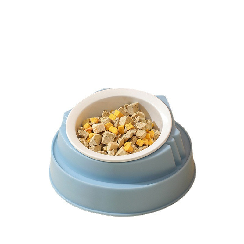 200ml 15 fokban dönthető rozsdamentes acél macskatál csúszásmentes talp kiskutya macskáknak ivóvíz adagoló nyakvédő edény kisállattál