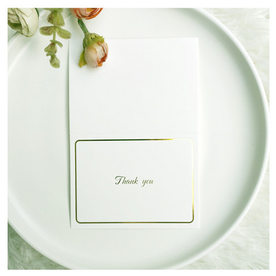 Puslocīta apsveikuma kartīte Vienkārša radoša bronzēšana dzimšanas dienā svētku apsveikumi Kāzu ielūguma vēstule ziņu kartīte aploksne