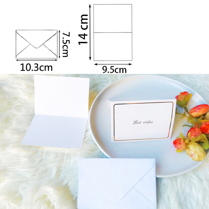 Puslocīta apsveikuma kartīte Vienkārša radoša bronzēšana dzimšanas dienā svētku apsveikumi Kāzu ielūguma vēstule ziņu kartīte aploksne