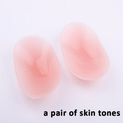 1 pár puha szilikon vállpárna Vállerősítő Újrafelhasználható öntapadó, láthatatlan vállpárna pólóblézer ruhákhoz