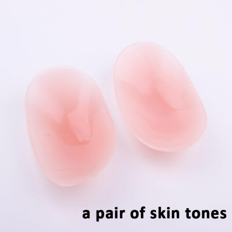 1 pár puha szilikon vállpárna Vállerősítő Újrafelhasználható öntapadó, láthatatlan vállpárna pólóblézer ruhákhoz