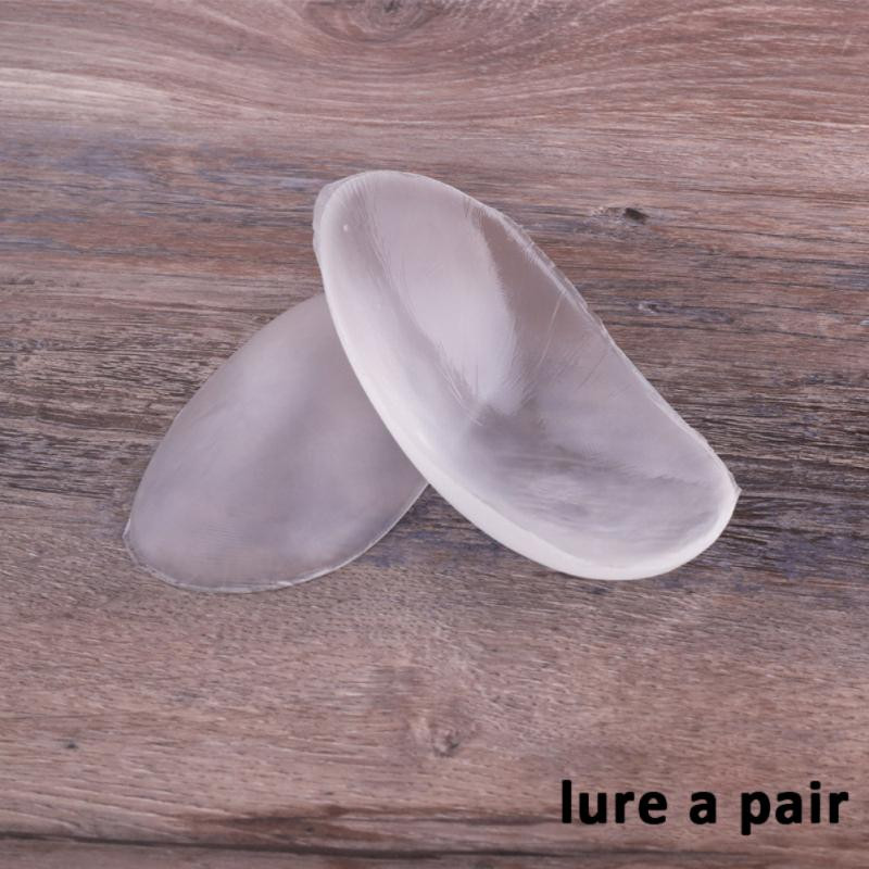 1 pár puha szilikon vállpárna Vállerősítő Újrafelhasználható öntapadó, láthatatlan vállpárna pólóblézer ruhákhoz