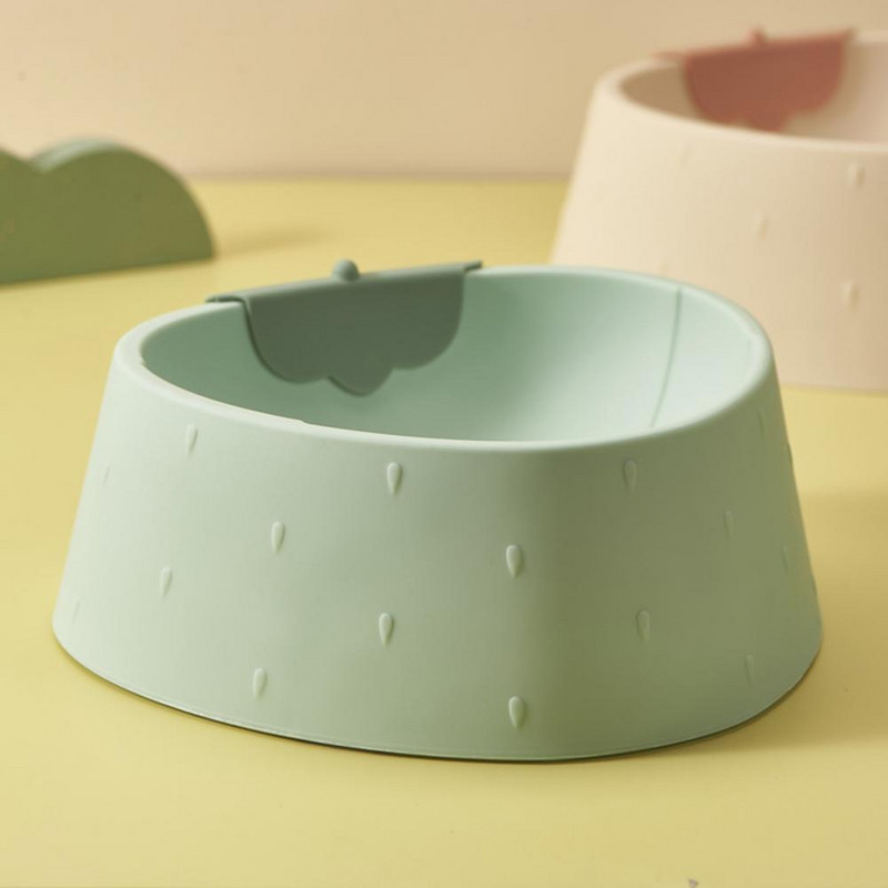 Cicaetető tál Kényelmes, nagy kapacitású, újrafelhasználható kiskutya macskaetető tál kisállatkellékek