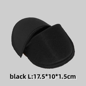 6/9/12 Pair Sponge õlapadjad Must valge Õmbluspaigaldus õlapadjad Vahtpadjad bleiseri T-särgile Riietus Aksessuaarid Unisex