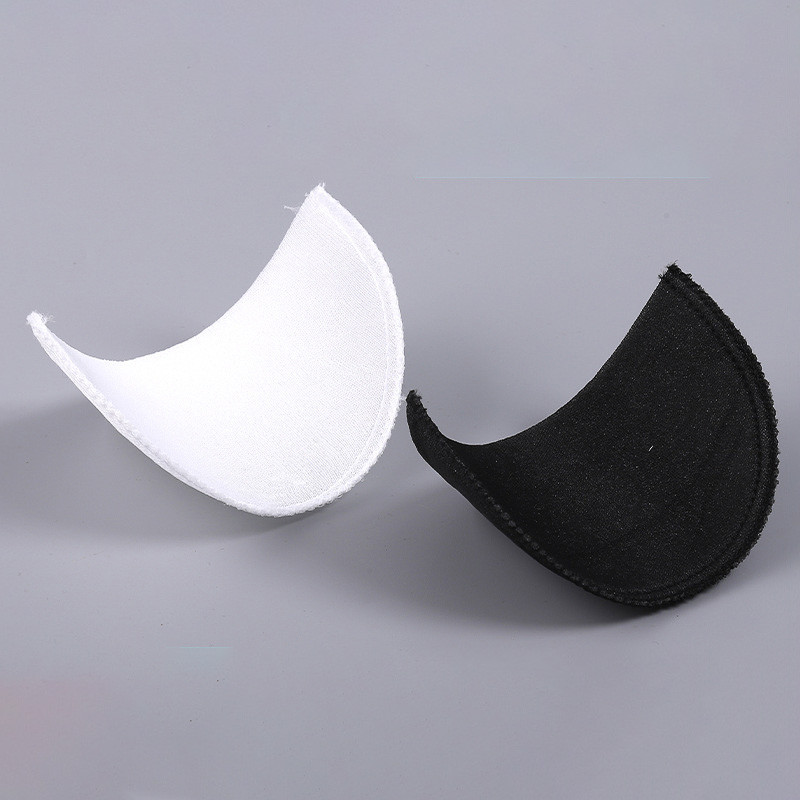 6/9/12 Pair Sponge õlapadjad Must valge Õmbluspaigaldus õlapadjad Vahtpadjad bleiseri T-särgile Riietus Aksessuaarid Unisex