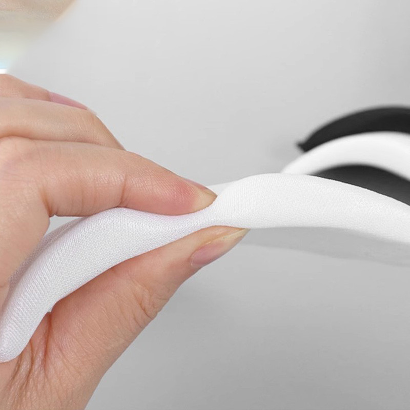 6/9/12 Pair Sponge õlapadjad Must valge Õmbluspaigaldus õlapadjad Vahtpadjad bleiseri T-särgile Riietus Aksessuaarid Unisex