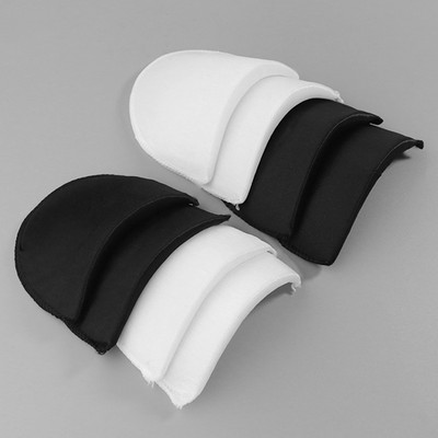 New 2/10pcs=1/5Pairs S M L Shoulder Pads Soft Padded Shoulder Pad Encryption Foam For Blazer T-shirt Clothes Sewing Accessories