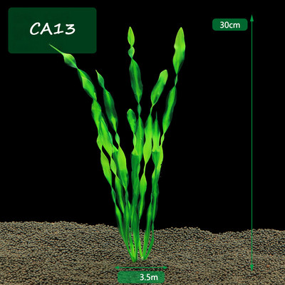 3Gb Mākslīgais akvārija dekors Augi Ūdens nezāles Ornaments Ūdensaugi Zivju tvertņu Zāle Dekorācija Ūdens Zāle Dekorācijas