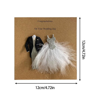 Vestuvių atvirukas Sveikinimo atvirukas nuotakai ir jaunikiui Vestuvių atvirukai su vokais Vestuvių dušas arba sužadėtuvių atvirutė nuotakai ir jaunikiui