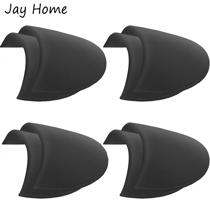 4 poros pečių pagalvėlės apatinių drabužių siuvimo tvirtinimo detalės Siuvamosios kempinės pečių pagalvėlės Plonas pečių patobulinimas siuvimo priedams