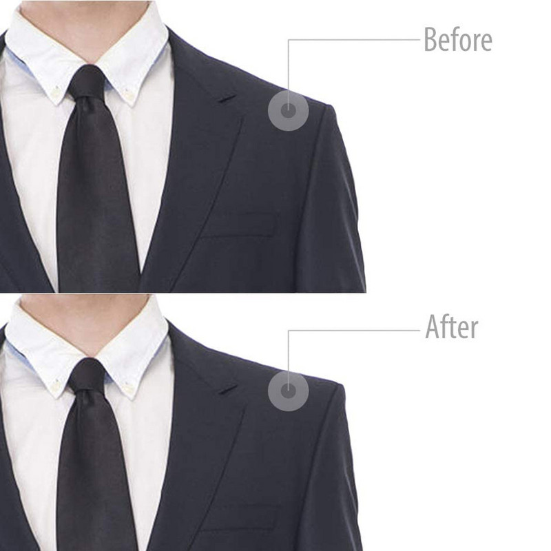 4 poros pečių pagalvėlės apatinių drabužių siuvimo tvirtinimo detalės Siuvamosios kempinės pečių pagalvėlės Plonas pečių patobulinimas siuvimo priedams