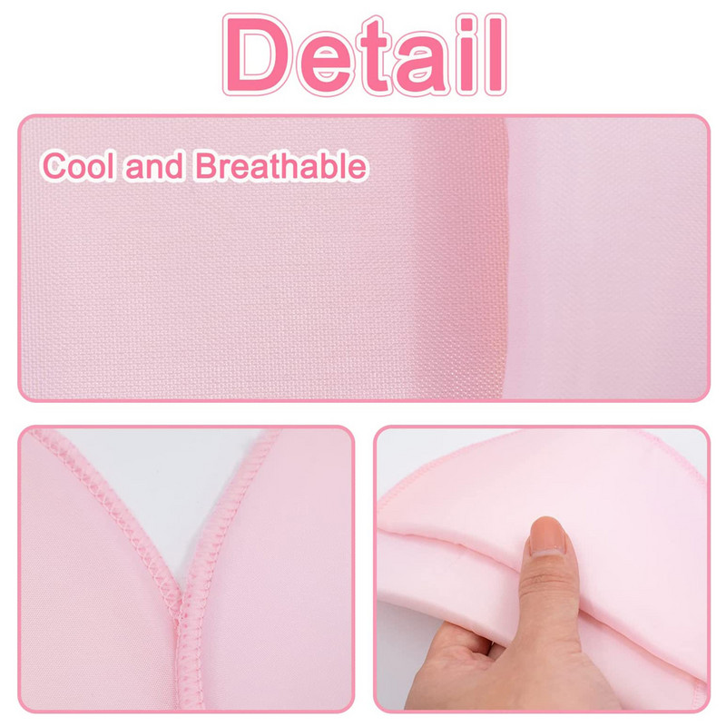 4 poros pečių pagalvėlės apatinių drabužių siuvimo tvirtinimo detalės Siuvamosios kempinės pečių pagalvėlės Plonas pečių patobulinimas siuvimo priedams