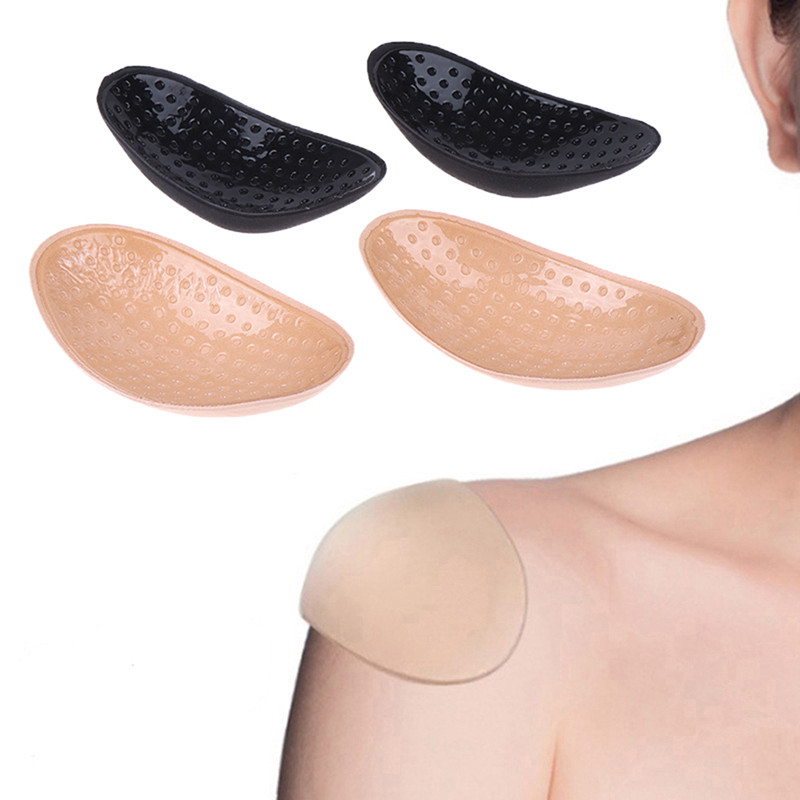 1pora nematomų pečių pagalvėlių Nuimami kvėpuojantys pečių įklotai neslysta Dekoratyviniai pečių įklotai Drabužių siuvimo priedai