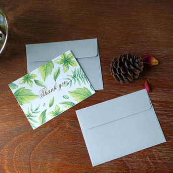1 комплект благодарствени картички Картички със сценарий с щамповани фолио с пликове Покана за сватбено тържество Поздравителна картичка Пощенска картичка Опаковка Декор