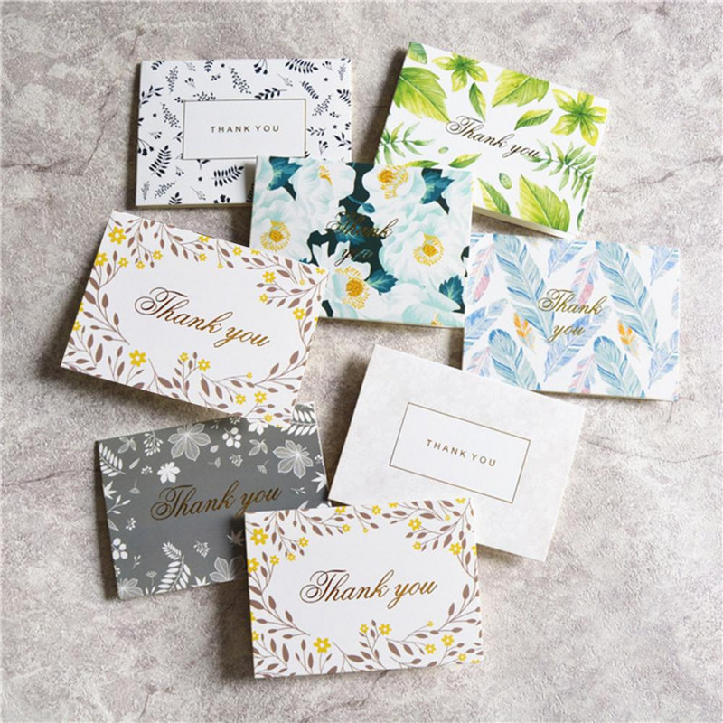 1 padėkos atvirukų rinkinys, folijos antspauduotos scenarijaus kortelės su vokais Vestuvių vakarėlio kvietimas Sveikinimo atvirukas Atviruko pakuotės dekoras