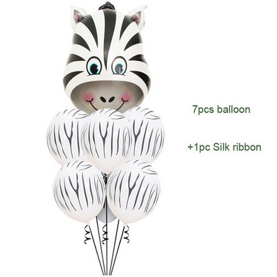 Meža dzīvnieku ballīšu noformējums Lauva Tīģeris Vienreizlietojamie galda piederumi Papīra šķīvji Krūzes Dzimšanas dienas Mazuļu duša Bērniem Labvēlīgas ballītes piederumi