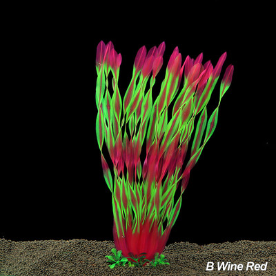 Lila virág mesterséges hamis műanyag növény mesterséges akváriumi növény Akvárium kiegészítők dekoráció dísz víz alatti növény