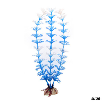 Lila virág mesterséges hamis műanyag növény mesterséges akváriumi növény Akvárium kiegészítők dekoráció dísz víz alatti növény