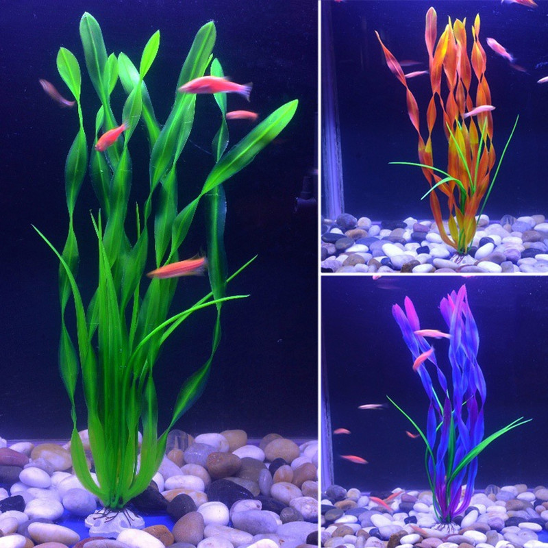 Lila virág mesterséges hamis műanyag növény mesterséges akváriumi növény Akvárium kiegészítők dekoráció dísz víz alatti növény