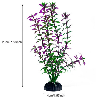 Dirbtinis akvariumo dekoras Augalai Plastikiniai Vandens Augalai Povandeniniai Augalai Akvariumo Priedai Dekoracija Piante Acquario