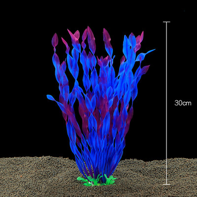 Mesterséges akváriumi dekor növények Víz alatti víz fű Vízi műanyag növények akváriumi akvárium dekorációhoz