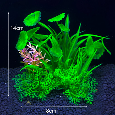 Mesterséges akváriumi dekor növények Víz alatti víz fű Vízi műanyag növények akváriumi akvárium dekorációhoz