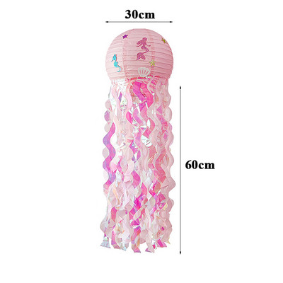 Kis sellő party dekoráció sellő tortalapátok konfetti lufi lány zuhany dekoráció gyerekeknek 1. születésnapi kellékek babazuhany