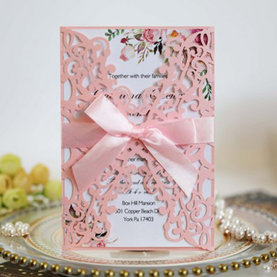 1 db csillogó papír esküvői meghívó borítékokkal, személyre szabott Mária keresztelő keresztelő születésnapi dekoráció party kellékek