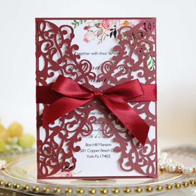 1 db csillogó papír esküvői meghívó borítékokkal, személyre szabott Mária keresztelő keresztelő születésnapi dekoráció party kellékek