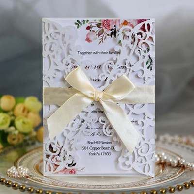 1 db csillogó papír esküvői meghívó borítékokkal, személyre szabott Mária keresztelő keresztelő születésnapi dekoráció party kellékek