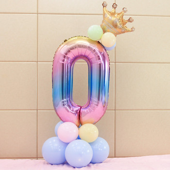 17 бр. Disney латексови дигитални балони 32 балона Балони Сватбени декорации Играчки за бебешко парти Консумативи за рожден ден Бебе