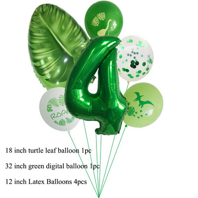 Dinozaur Fosilă Tema arheologică La mulți ani Decora pentru petrecere Veselă de unică folosință Farfurii din hârtie Baloane Rechizite pentru baby shower