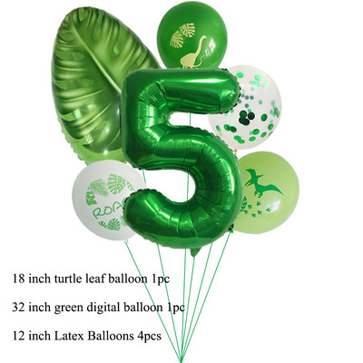 Dinozaur Fosilă Tema arheologică La mulți ani Decora pentru petrecere Veselă de unică folosință Farfurii din hârtie Baloane Rechizite pentru baby shower