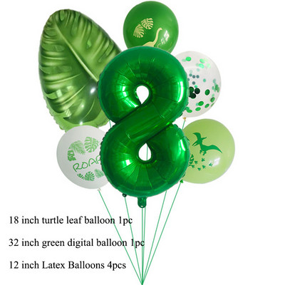 Dinozaur Fosilă Tema arheologică La mulți ani Decora pentru petrecere Veselă de unică folosință Farfurii din hârtie Baloane Rechizite pentru baby shower