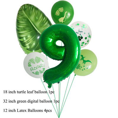 Dinozaur Fosilă Tema arheologică La mulți ani Decora pentru petrecere Veselă de unică folosință Farfurii din hârtie Baloane Rechizite pentru baby shower