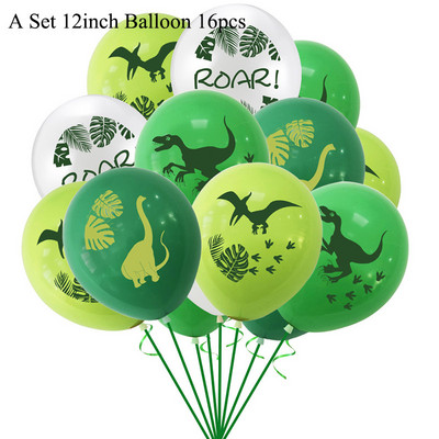 Dinozaur Fosilă Tema arheologică La mulți ani Decora pentru petrecere Veselă de unică folosință Farfurii din hârtie Baloane Rechizite pentru baby shower