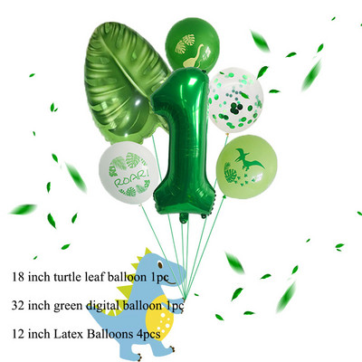 Dinozaur Fosilă Tema arheologică La mulți ani Decora pentru petrecere Veselă de unică folosință Farfurii din hârtie Baloane Rechizite pentru baby shower