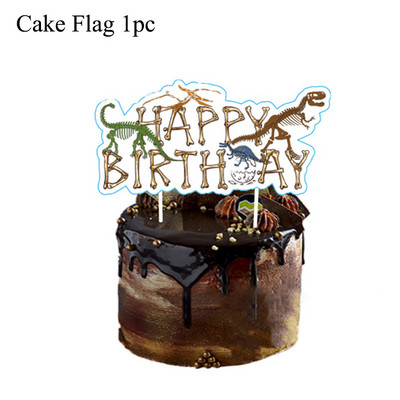 Dinozaur Fosilă Tema arheologică La mulți ani Decora pentru petrecere Veselă de unică folosință Farfurii din hârtie Baloane Rechizite pentru baby shower