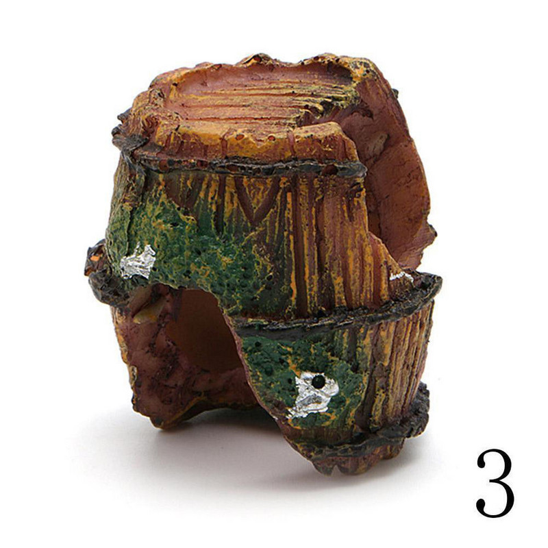 Akvariumo įranga Aksesuarai Stiklas Akvariumas Kraštovaizdžio apdaila Derva Amatai Dirbtiniai Antikvariniai Statinės Kraštovaizdžio dekoras